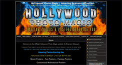 Desktop Screenshot of hollywoodphotomagic.com